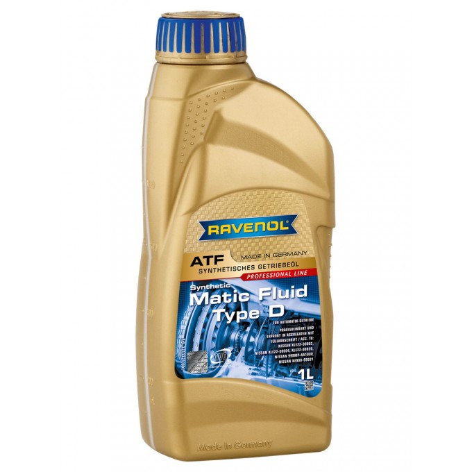 Трансмиссионное масло RAVENOL ATF Matic Fluid Type D 4014835743717