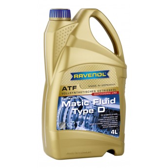 Трансмиссионное масло RAVENOL 4014835743793 ATF Matic Fluid Type D