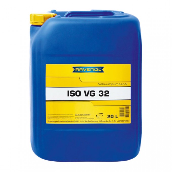 Вакуумное масло RAVENOL Vakuumpumpenol ISO VG 32 (20л) RAVENOL арт. 4014835758520