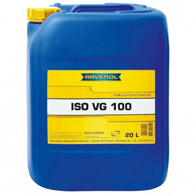 20L Vakuumpumpenoel Iso Vg 100 Вакуумное Масло 4014835758827