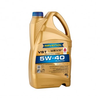 Моторное масло RAVENOL синтетическое Vollsynth Turbo Vst 5W40 4л