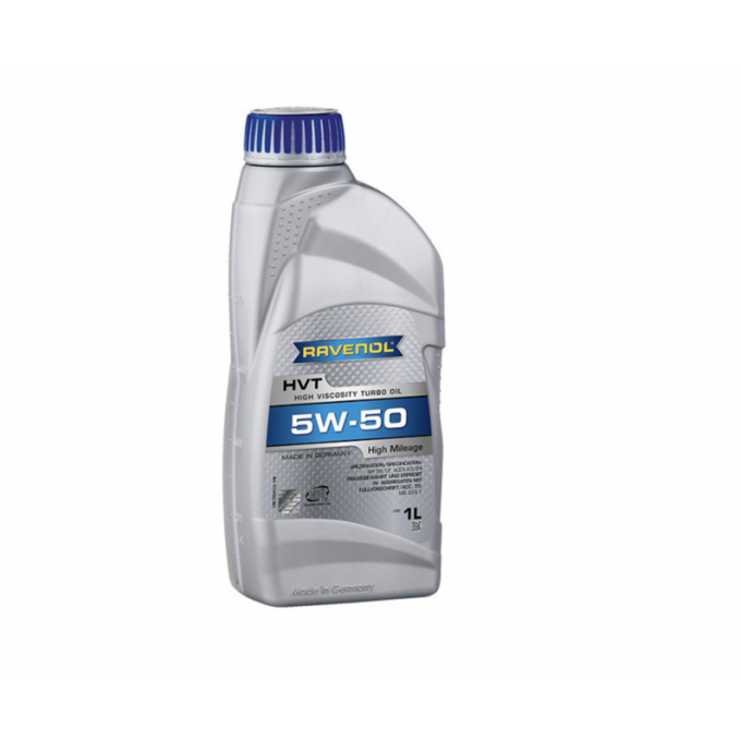 Моторное масло RAVENOL Hvt High Viscosity Turbo Oil Sae 5W50 1л 4014835802919