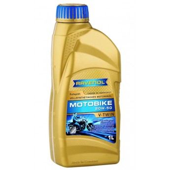 Моторное масло RAVENOL Motobike V-Twin SAE 20W50 Fullsynth new 1л