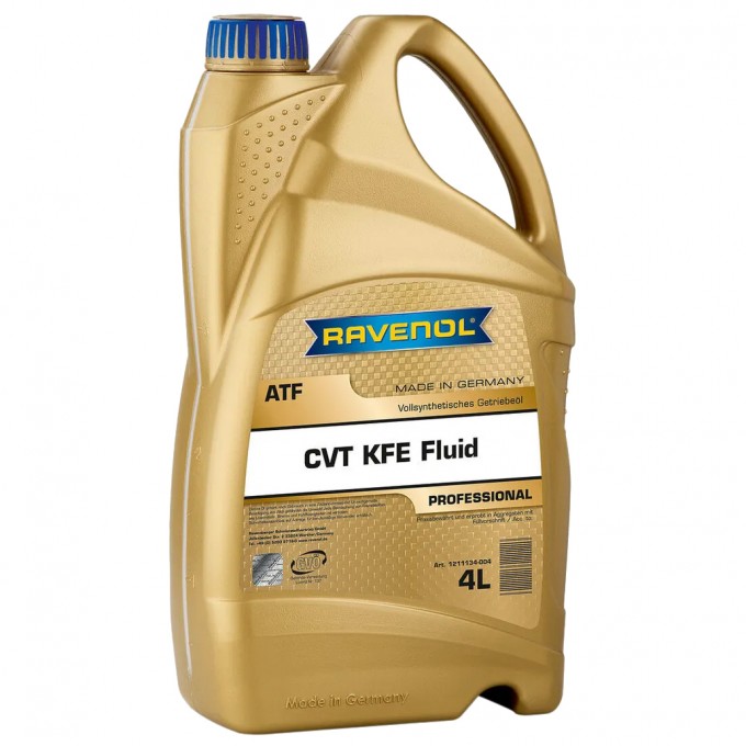 Трансмиссионное масло RAVENOL CVT KFE Fluid 4014835803725