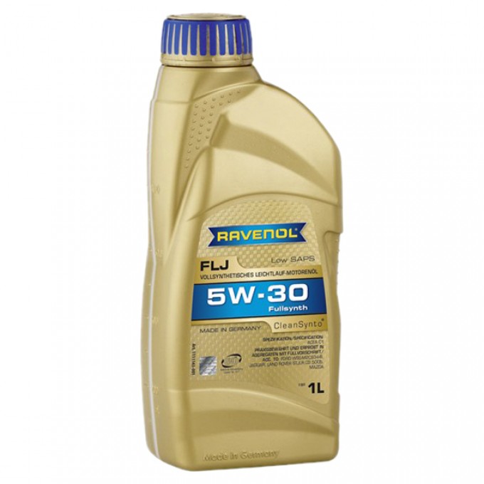 Моторное масло RAVENOL Flj Sae 5W30 Acea C1 1л 4014835807150