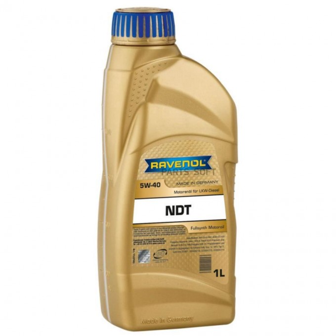 Моторное масло RAVENOL Ndt Sae 5w40 1л 4014835839656