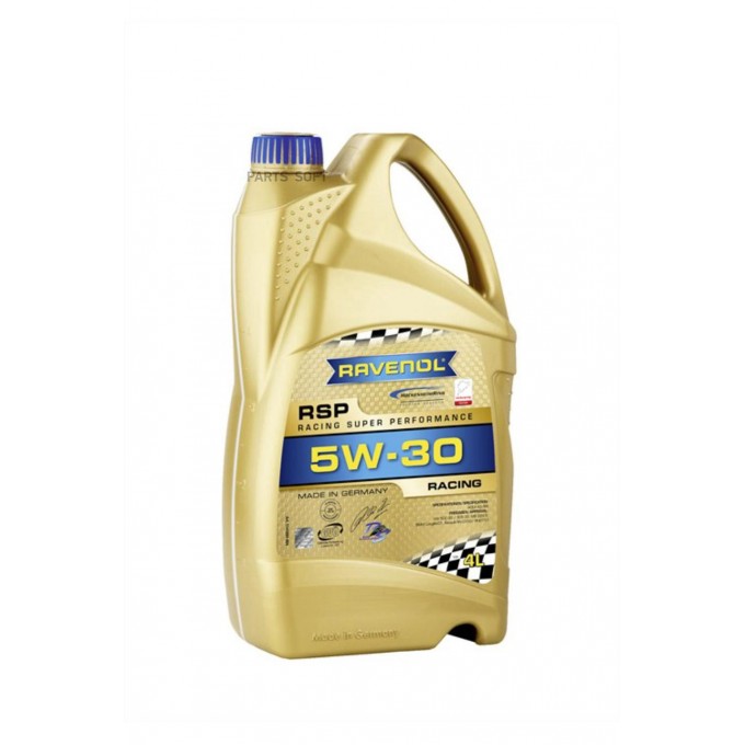 Моторное масло RAVENOL Rsp Racing Super Performance Sae 5W30 4л 4014835852785