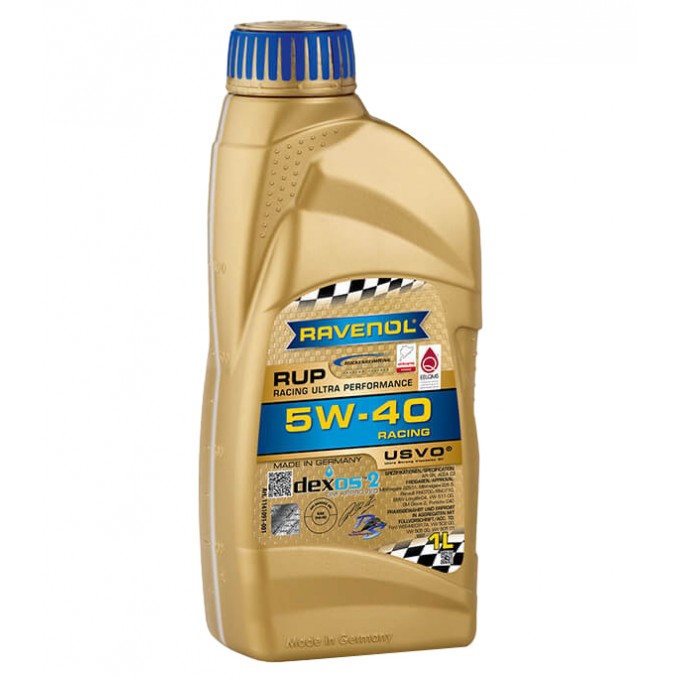 Моторное масло RAVENOL Sae Rup Racing Ultra Performance 5W40 1л 4014835853287