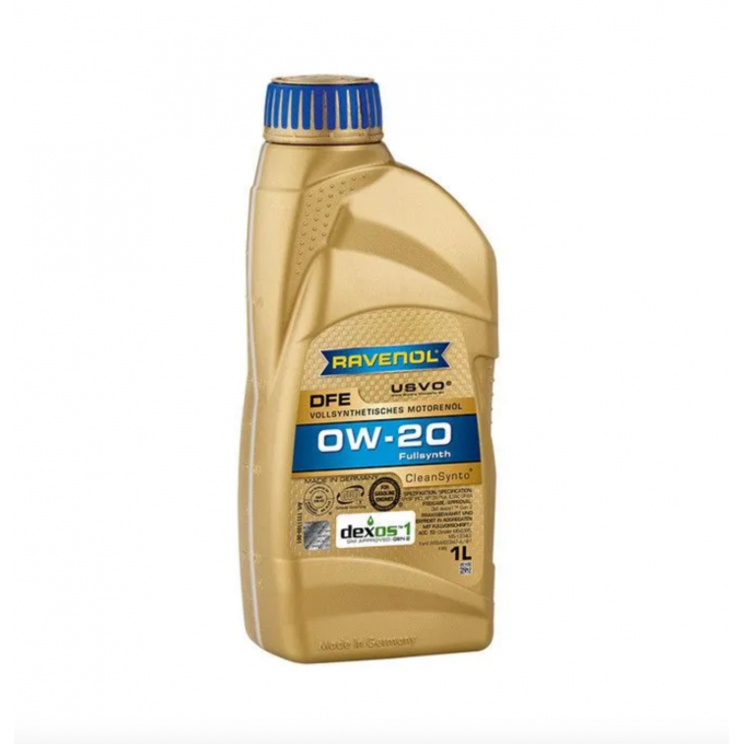 Моторное масло RAVENOL Sae Dfe New 0W20 1л 4014835853737