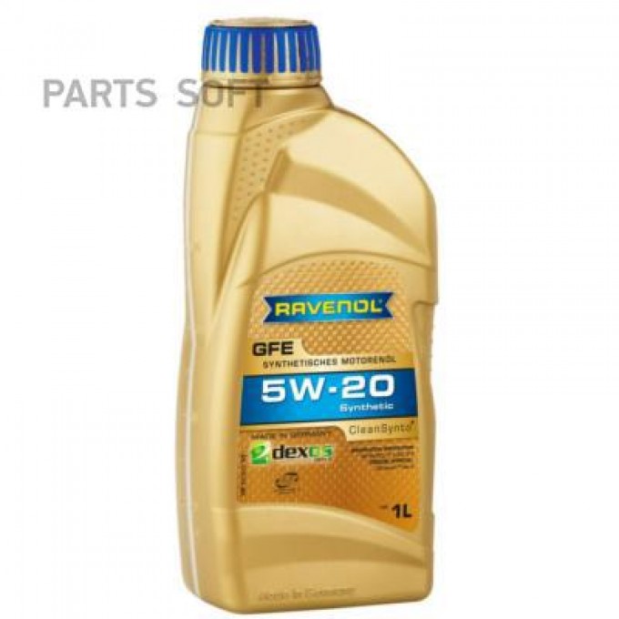 Моторное масло RAVENOL Gfe Sae 5W20 1л 4014835857810