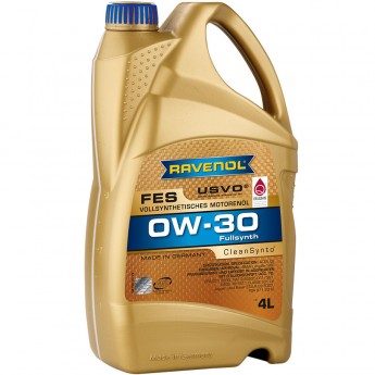 Моторное масло RAVENOL FES 0W-30, 4 л