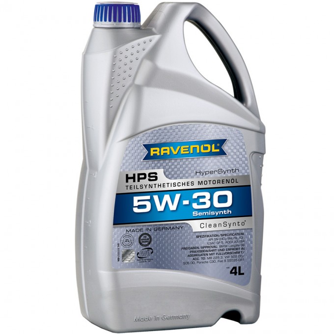 Моторное масло RAVENOL HPS 5W-30, 4 л 718441900