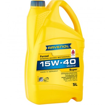 Моторное масло RAVENOL Formel Diesel Super 15W-40, 5 л