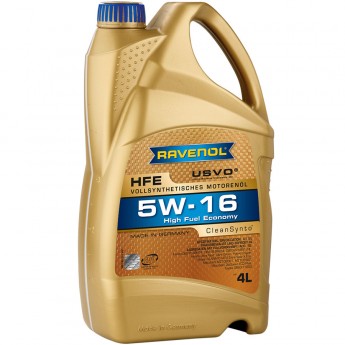 Моторное масло RAVENOL High Fuel Economy 5W-16, 4 л