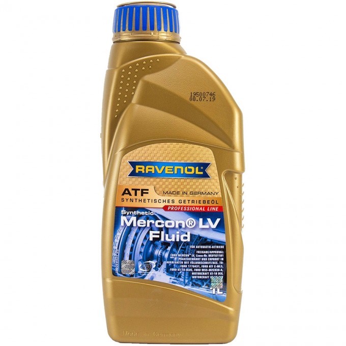 Масло трансмиссионное RAVENOL ATF Mercon LV 1л 718539100