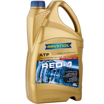 Масло трансмиссионное RAVENOL ATF Red-1 4л