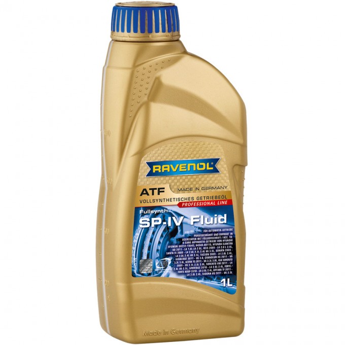 Масло трансмиссионное RAVENOL ATF SP-IV Fluid 1л 718539600