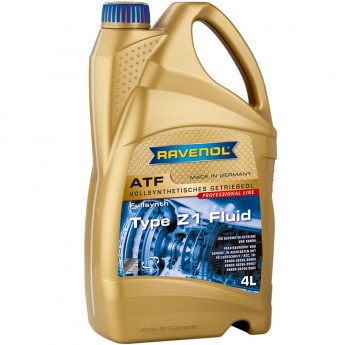 Масло трансмиссионное RAVENOL ATF Type Z1 Fluid 4л