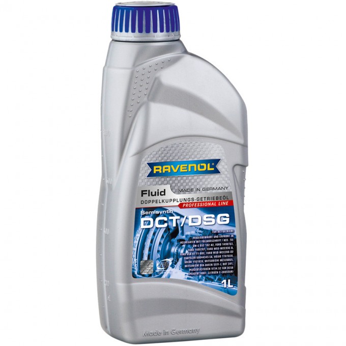 Трансмиссионное масло RAVENOL DCT/DSG Getriebe Fluid DSG, 1 л 718541100