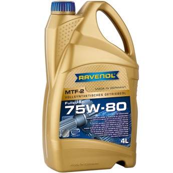 Трансмиссионное масло RAVENOL MTF-2 75W-80, 4 л