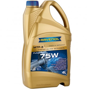 Трансмиссионное масло RAVENOL MTF-3 75W, 4 л