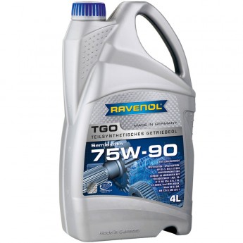 Трансмиссионное масло RAVENOL TGO 75W-90, 4 л